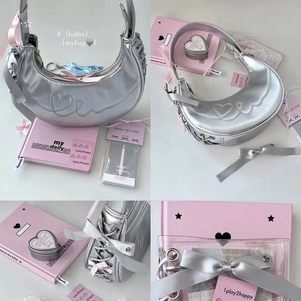 Sliver cute bag