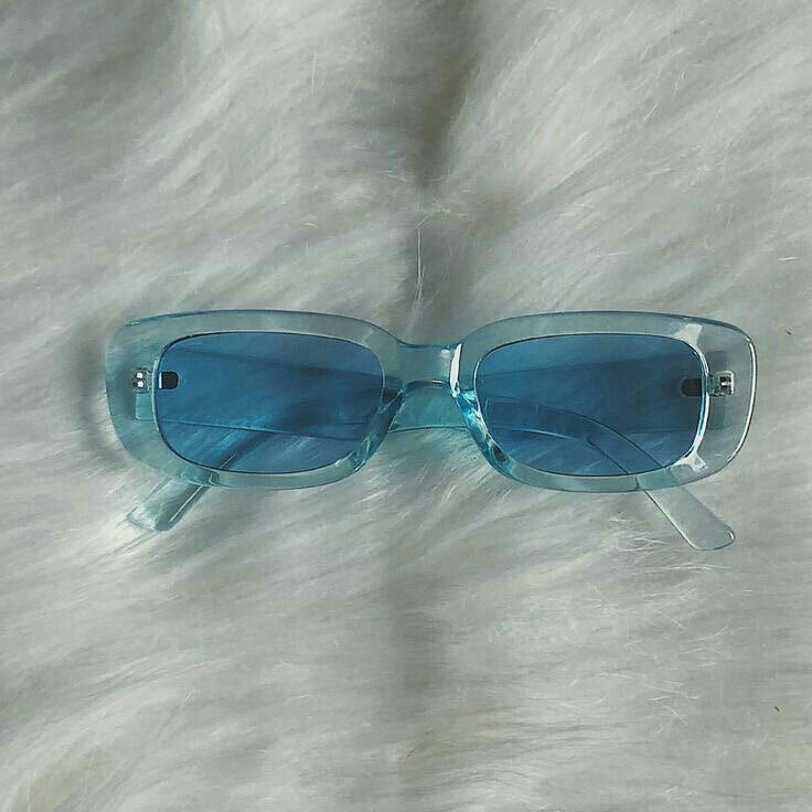 Blue sunglasses