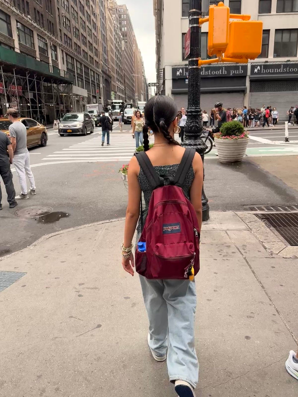 حقيبة jansport المدرسية