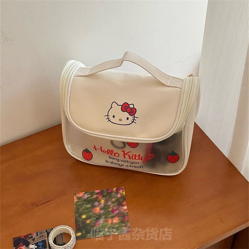 Hello kitty makeup bag