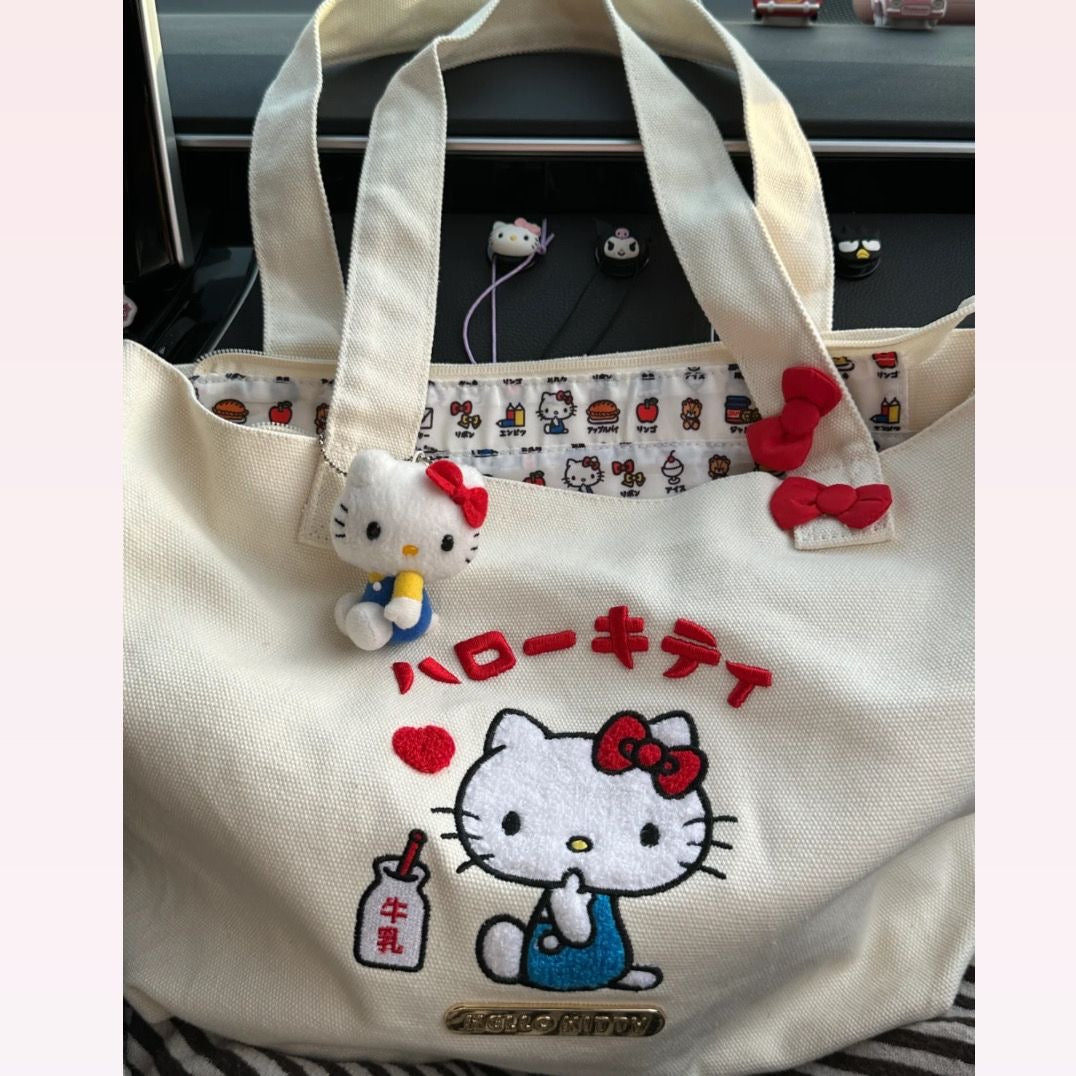 Hello kitty tote bag