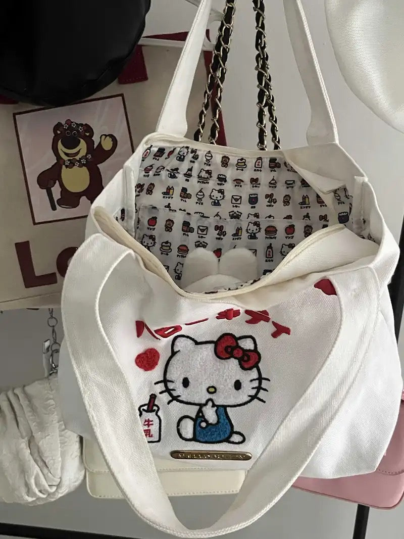 Hello kitty tote bag