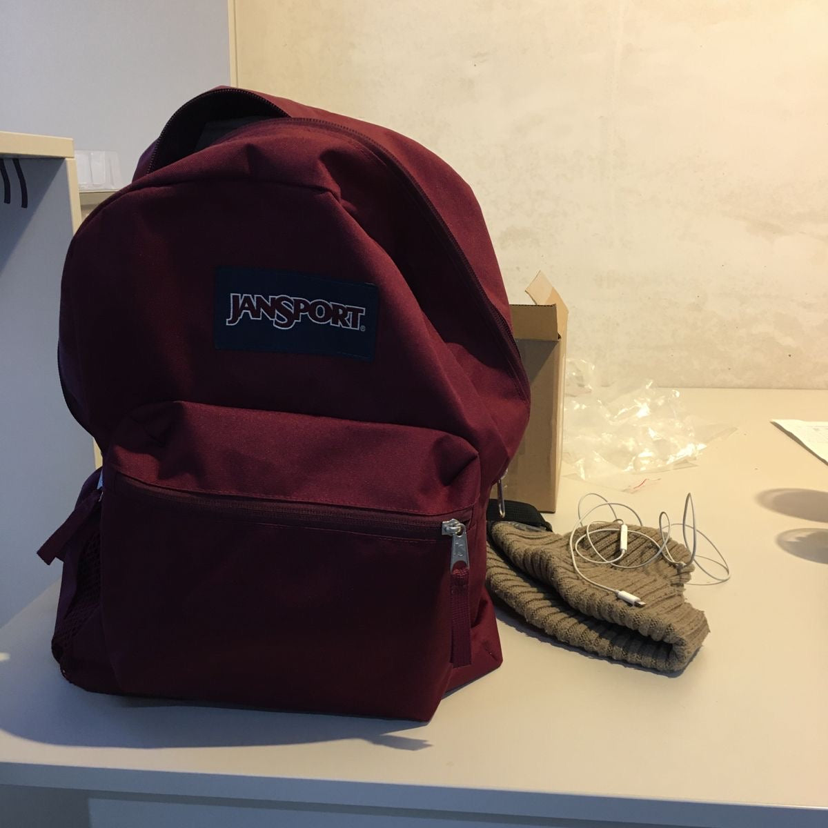 حقيبة jansport المدرسية