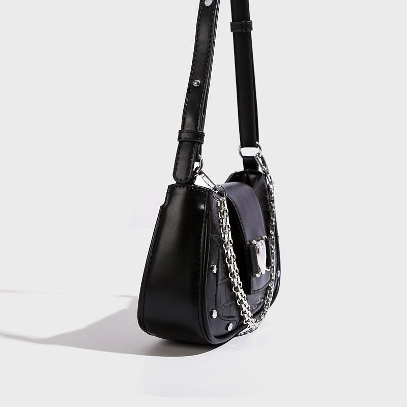 Heart black bag