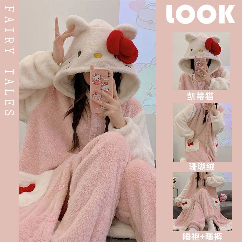 Hello kitty robe