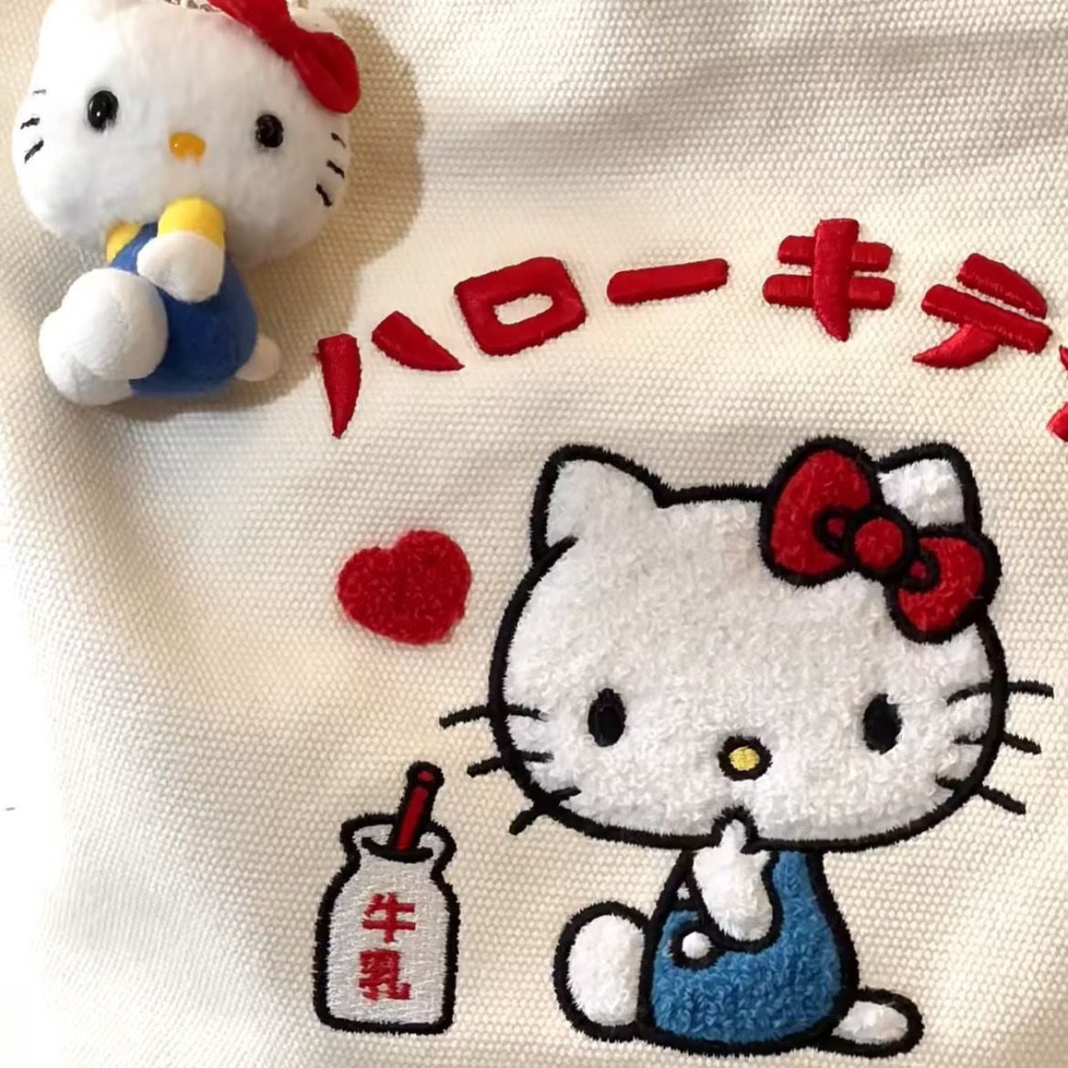 Hello kitty tote bag