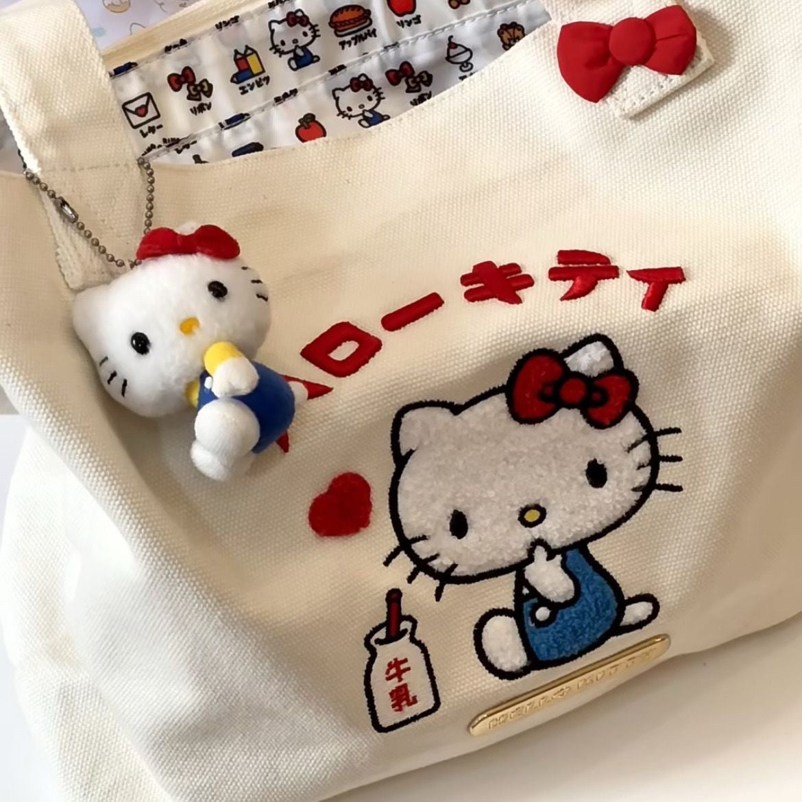 Hello kitty tote bag