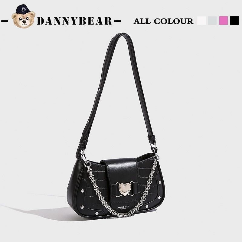 Heart black bag