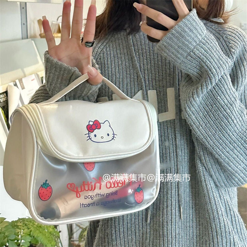 Hello kitty makeup bag