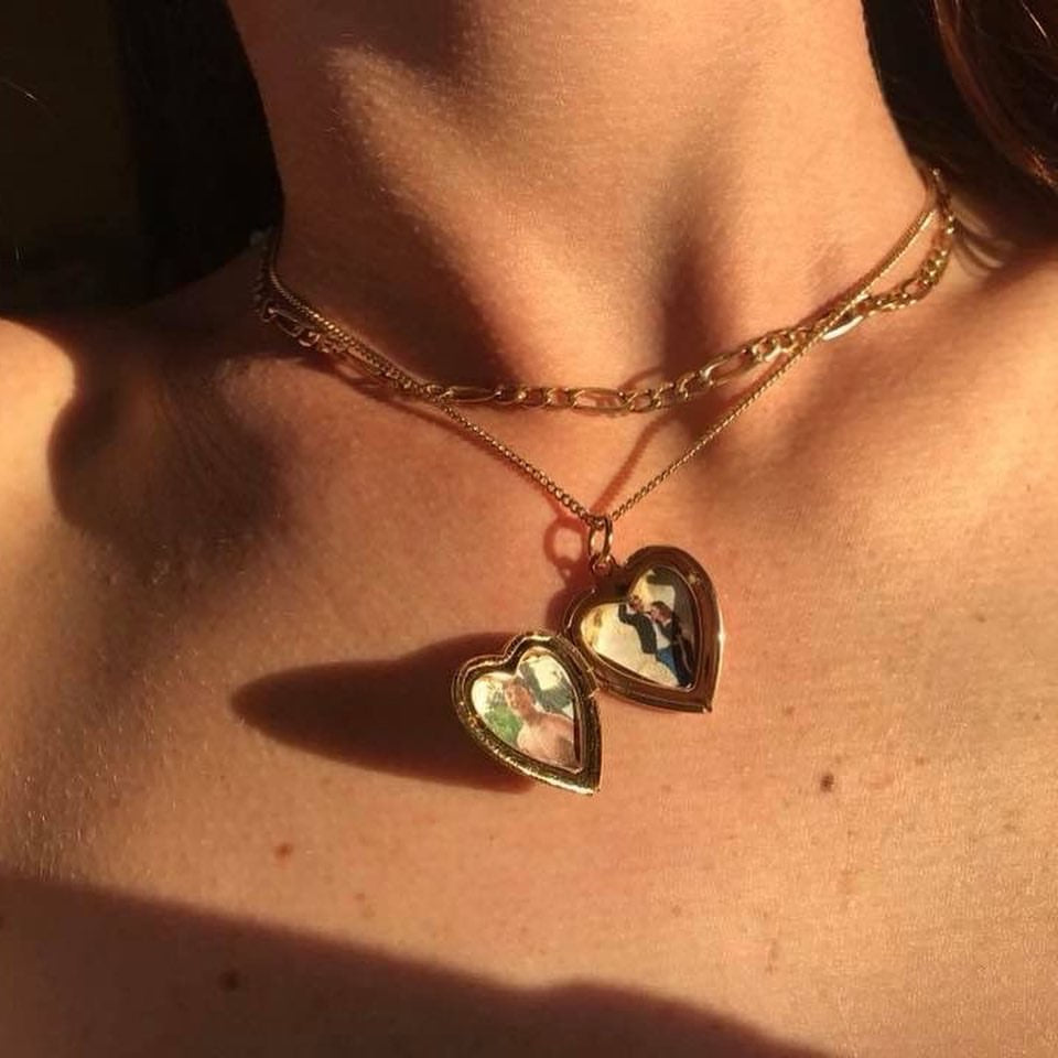 Photo Heart necklace