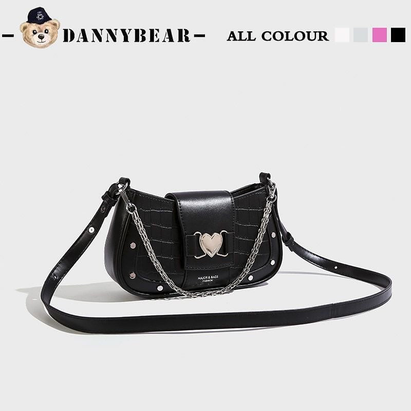 Heart black bag