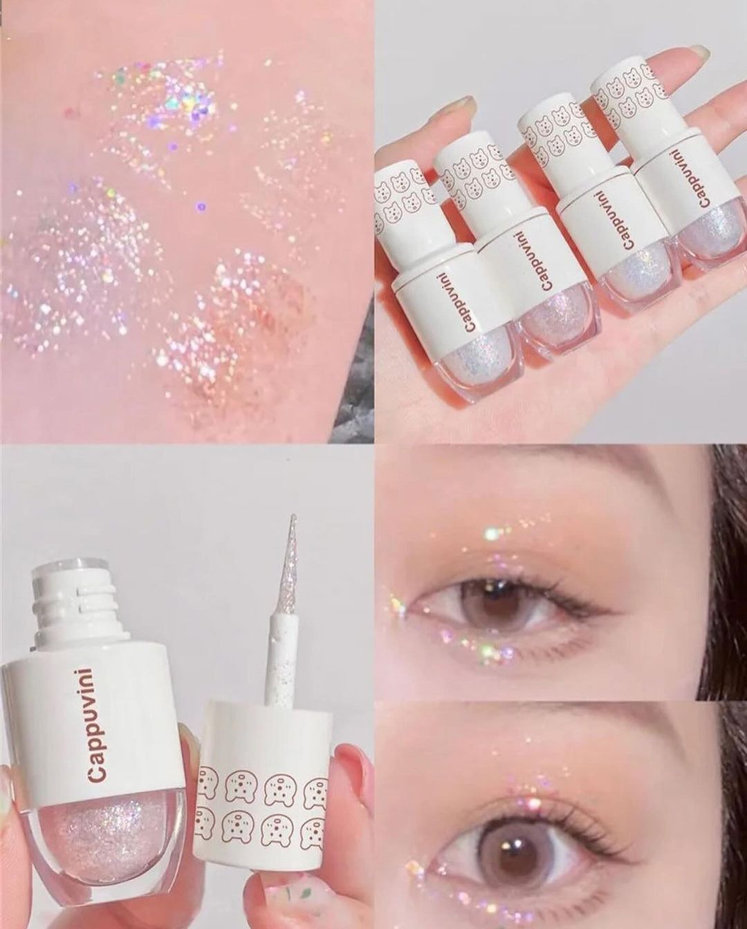 Eyes glitter