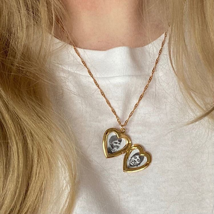 Photo Heart necklace