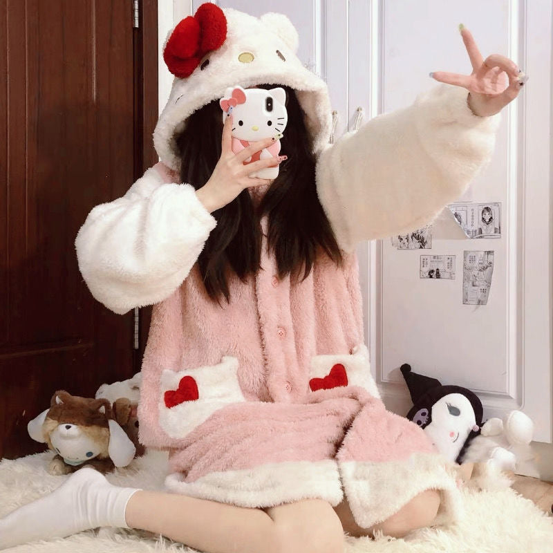 Hello kitty robe