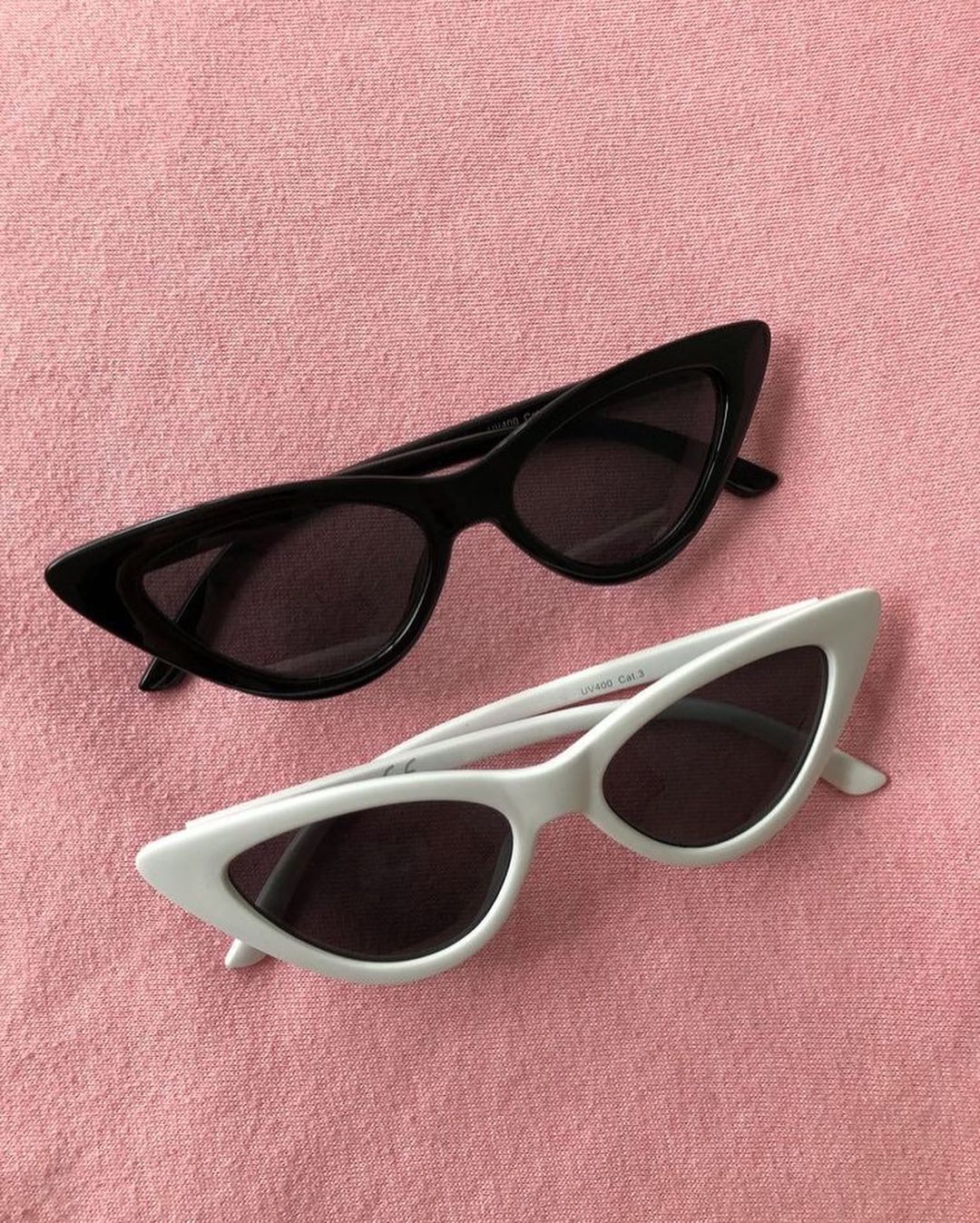 White eye cat sunglasses