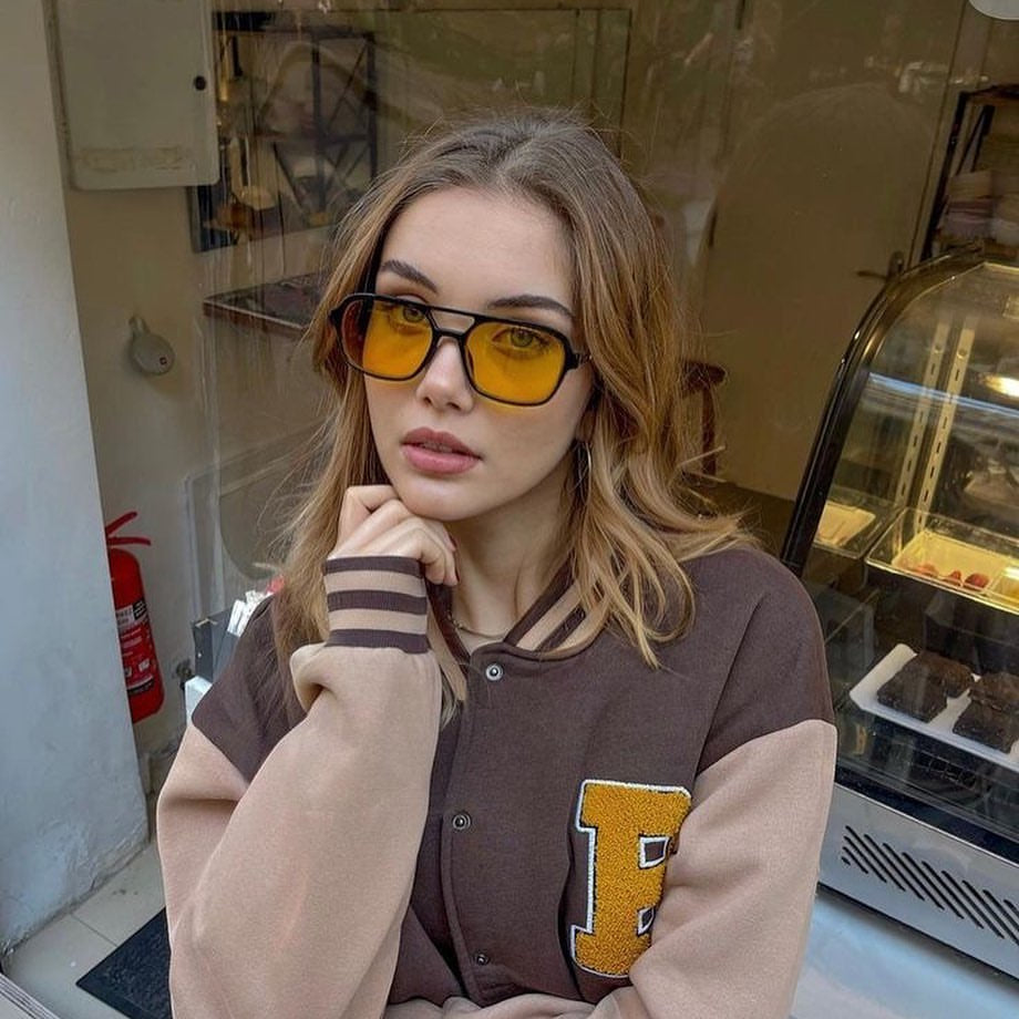 Yellow sunglasses