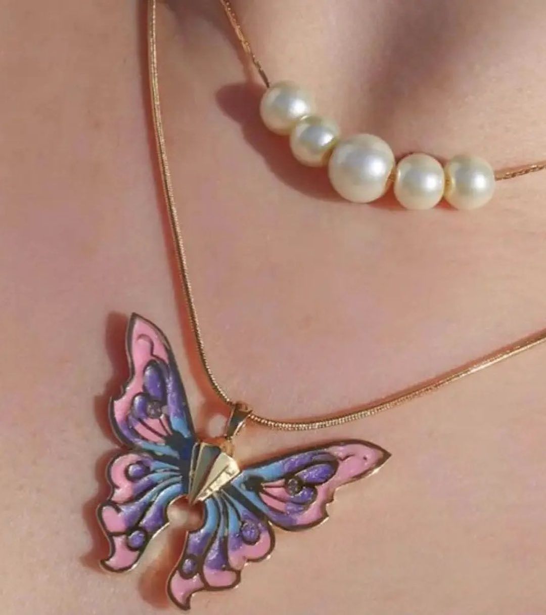 Butterfly necklace