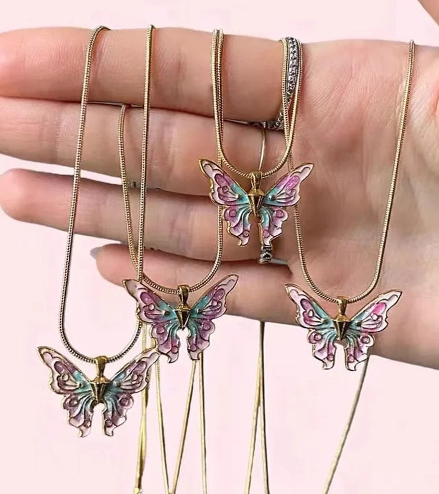 Butterfly necklace