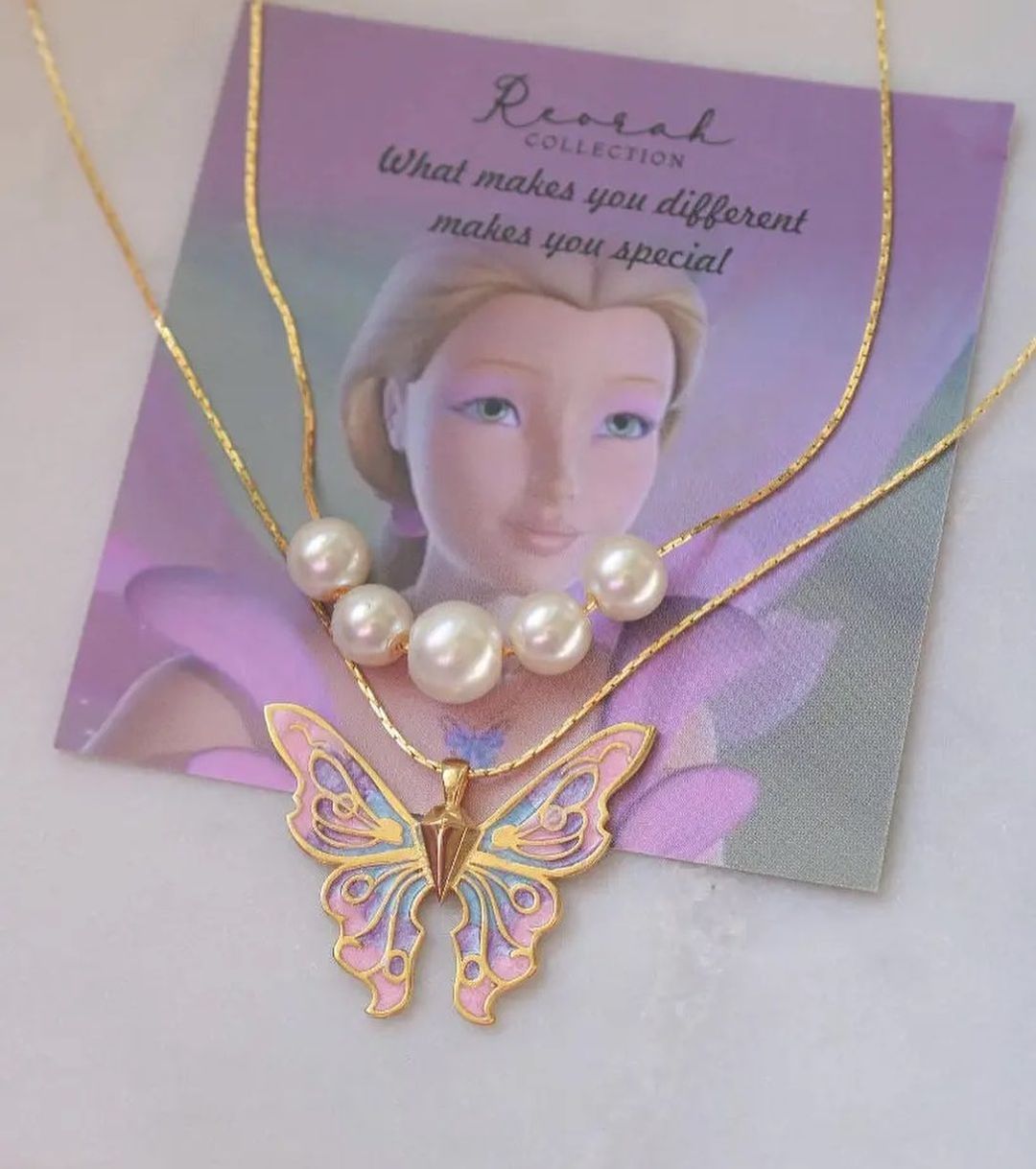 Butterfly necklace