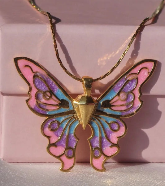 Butterfly necklace