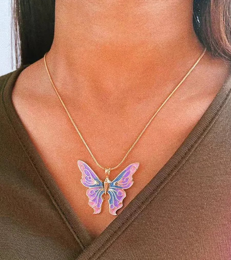 Butterfly necklace