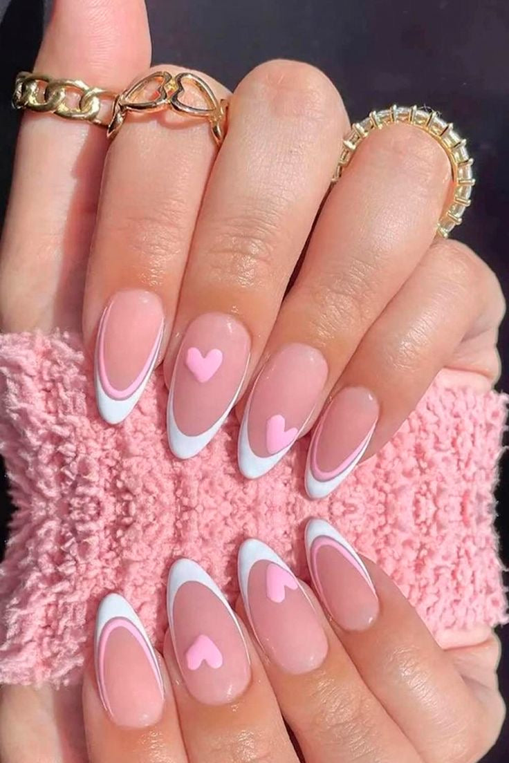 Pink nail