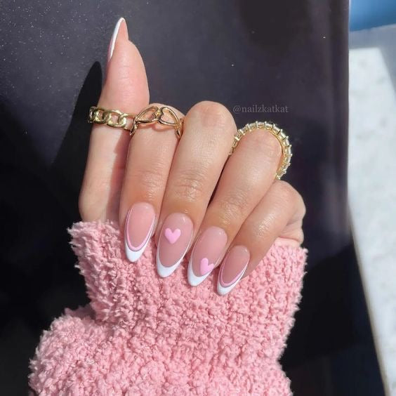 Pink nail