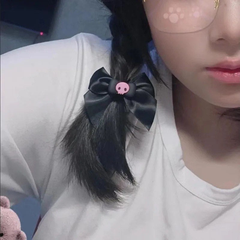 Kuromi hair clips