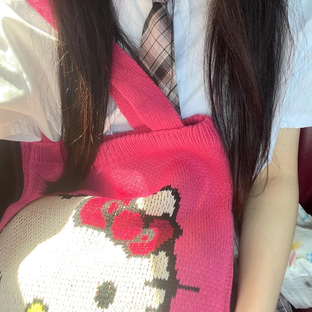 Hello kitty tote bag