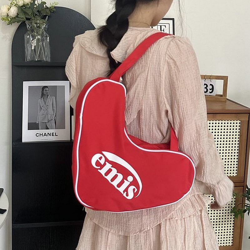 Red heart bag