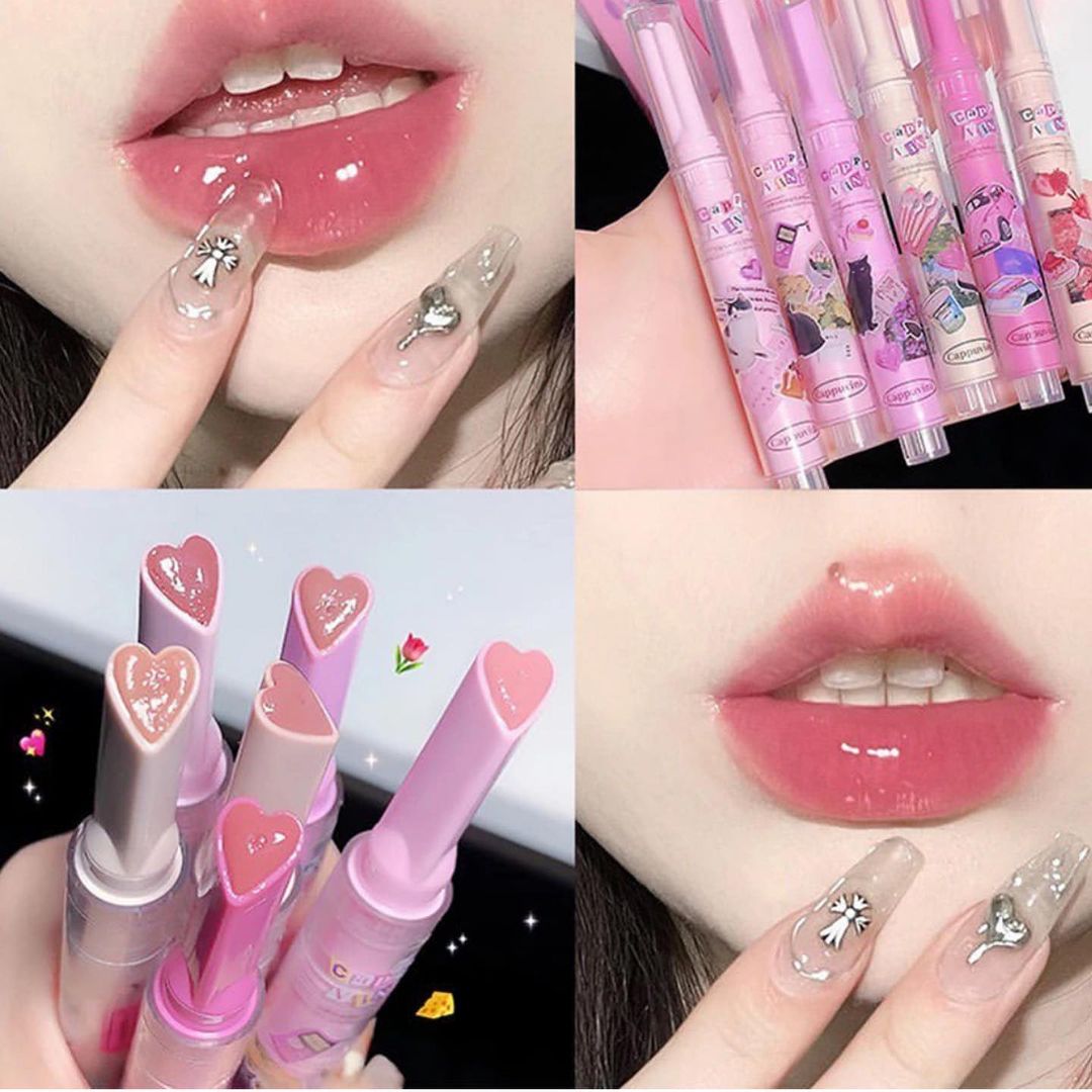 Heart lipgloss