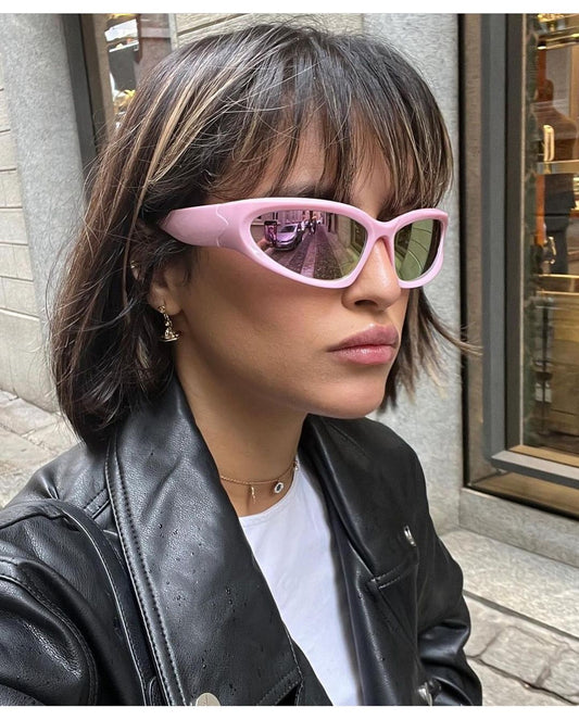 Pink sunglasses