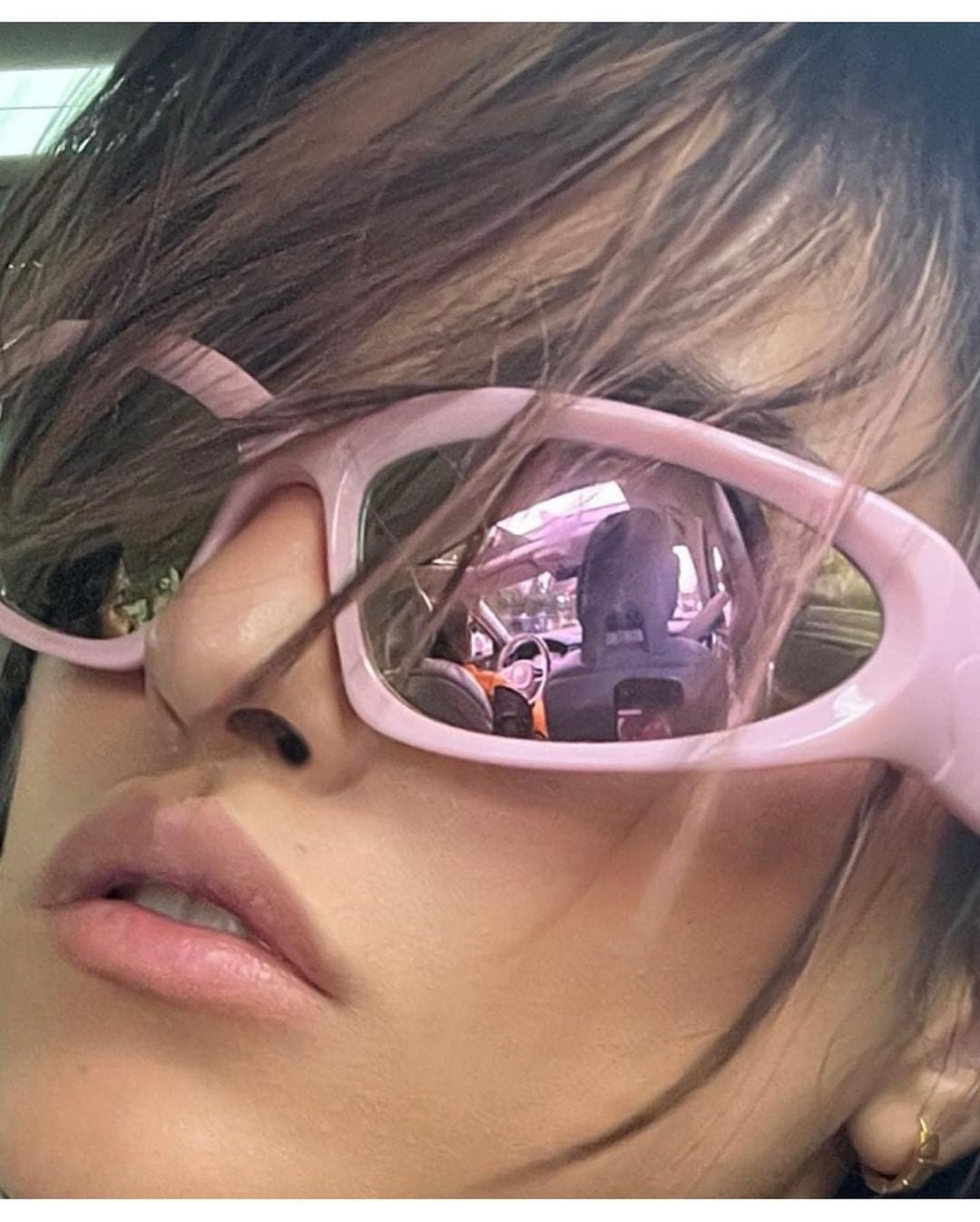 Pink sunglasses